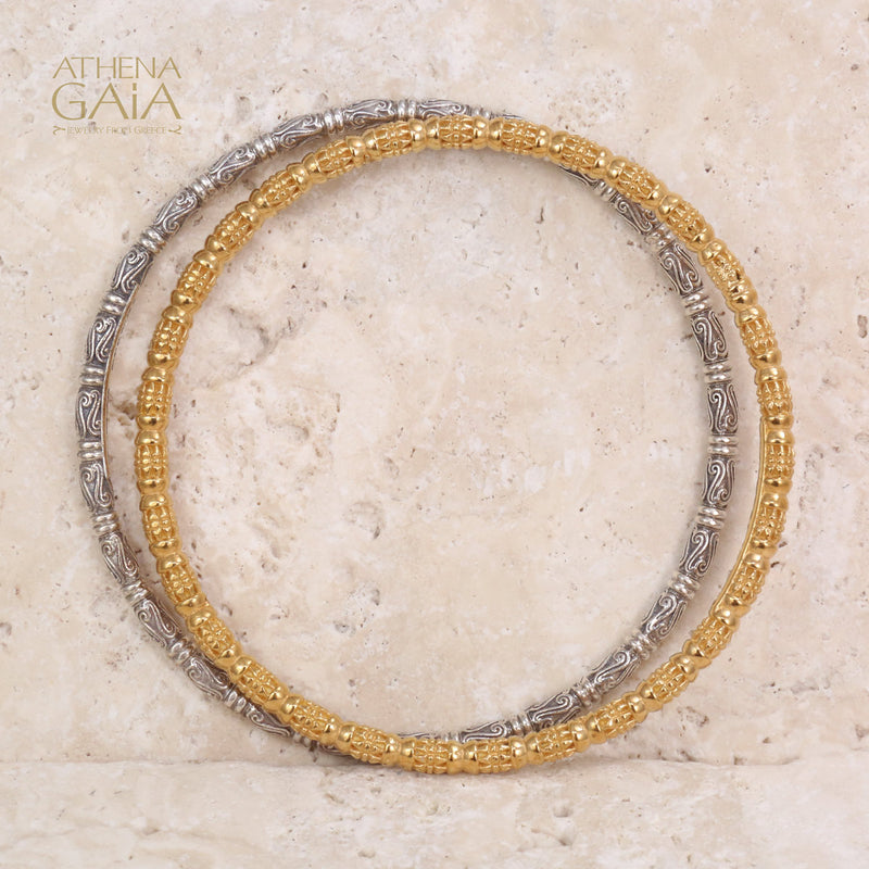 Kassandra 6524 Bracelet - Sterling Silver - Solid Bangle Bracelet