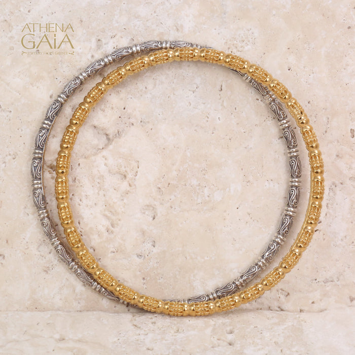 Kassandra 6524 Bracelet - Sterling Silver - Solid Bangle Bracelet