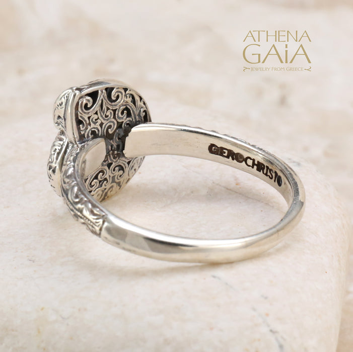 Thalassa Sea Snail Ring (Small) - 18k Gold & Sterling Silver Ring