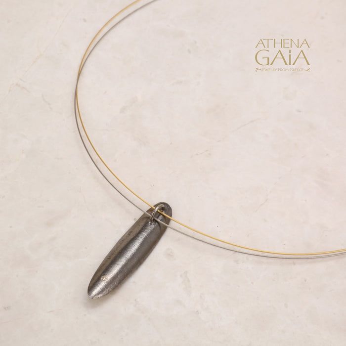 Argonaut Single Necklace - Gold Plated Sterling Silver Necklace