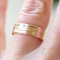 Al'Oro Wedding Band Set (313)