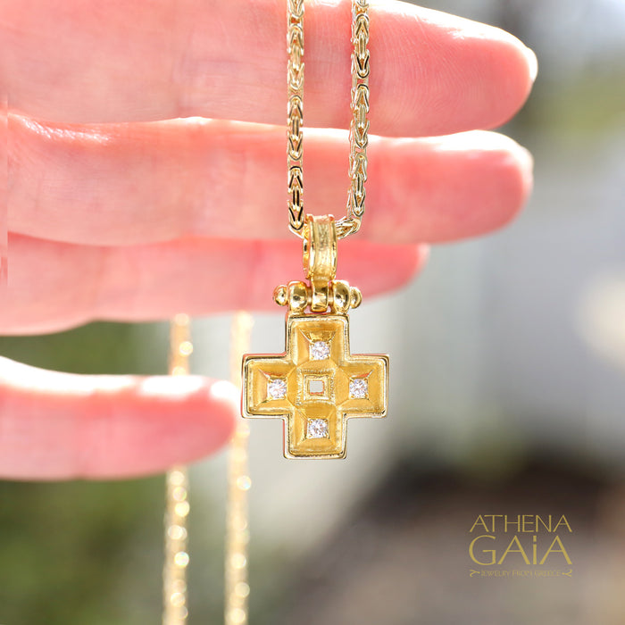 14k White Gold Byzantine Chain (In-Stock)