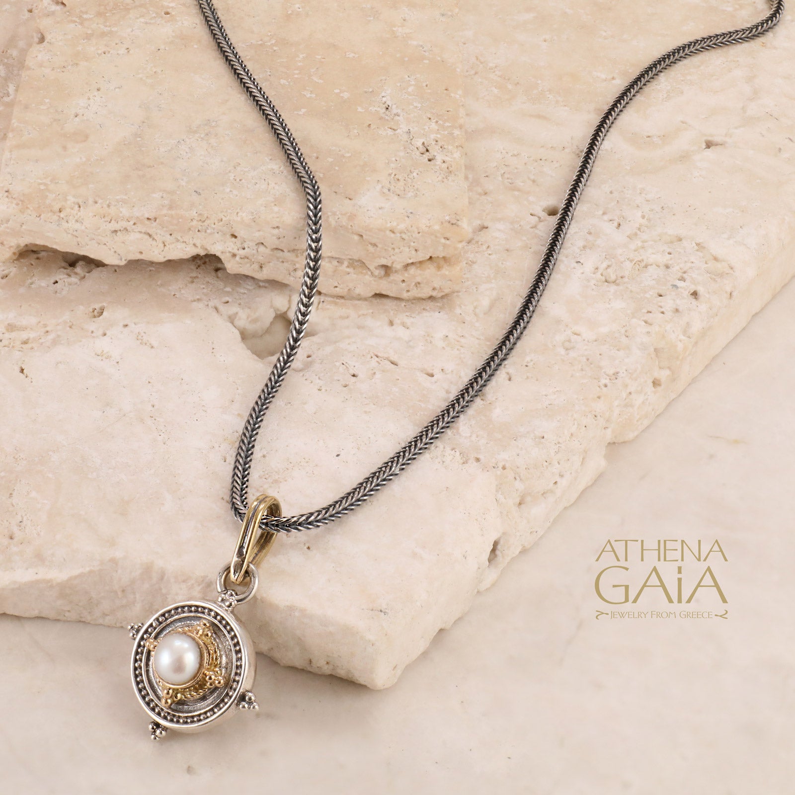 Classic Greek Sterling Silver Chain by Gerochristo — Athena Gaia