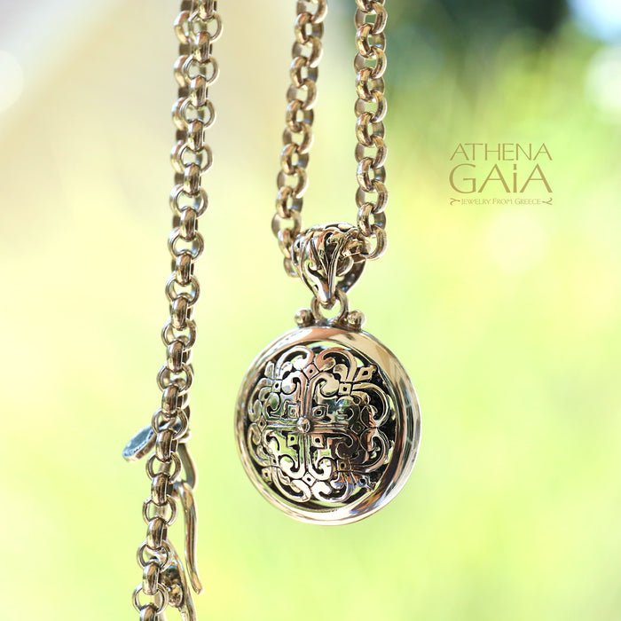 Māori Tribal Pendant - Sterling Silver Pendant