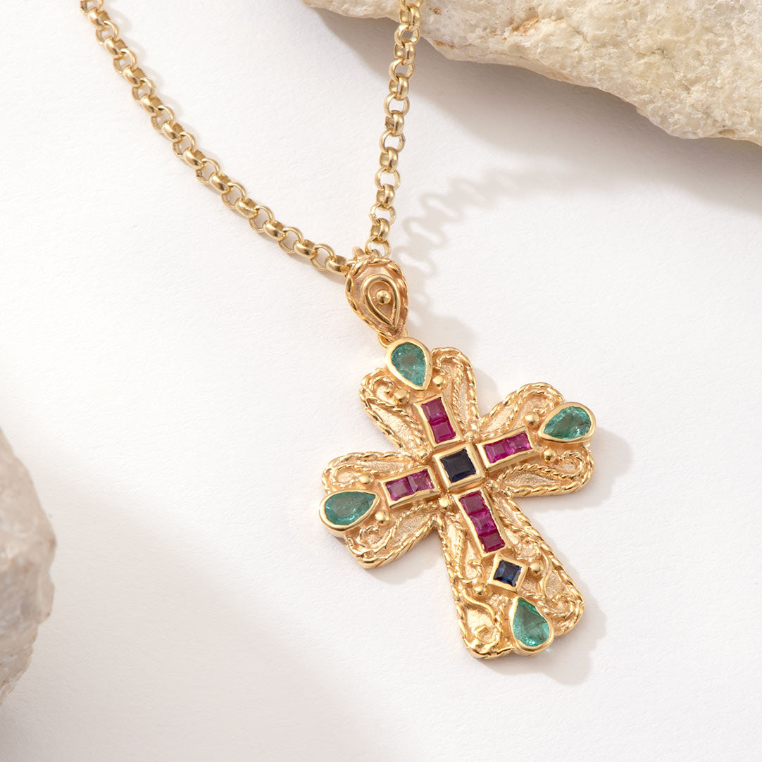 Byzantine Gold Cross