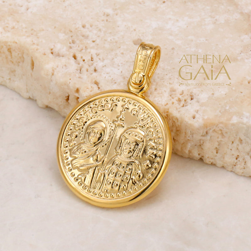 Byzantine Cross, Greek Jewelry