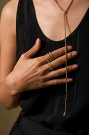 Light Double Loop Chain - 18k Gold by Gerochristo