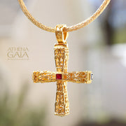 Byzantine Cross, Greek Jewelry