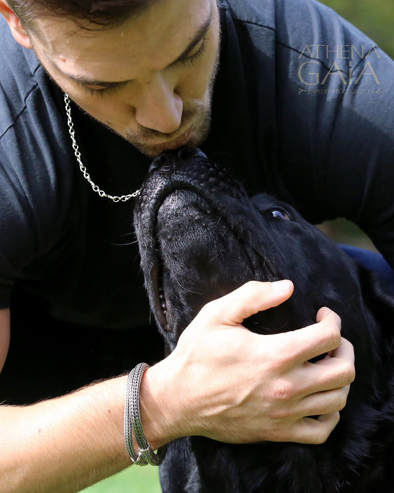 Sterling Silver Double Loop Chain