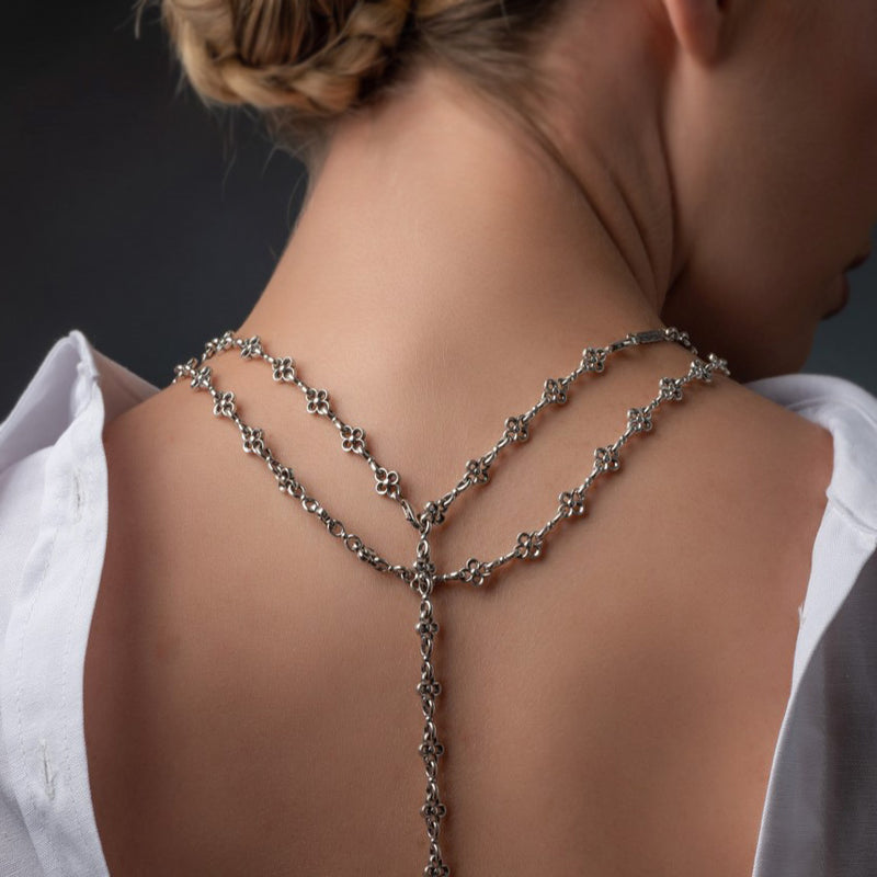 The Flower Chain - Sterling Silver Chain