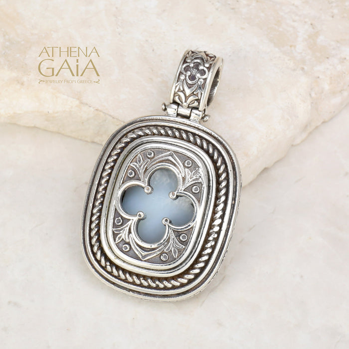 Silver Clover Odysseus Pendant (In-Stock)