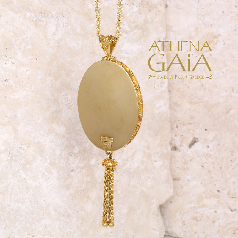 Alexander the Great Pendant - 18k Gold Pendant