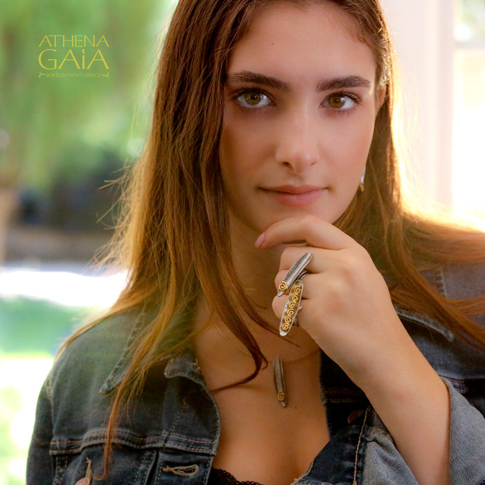 Argonaut Single Ring - Gold Plated Sterling Silver (In-Stock)