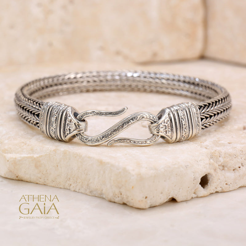 Erotokritos Chain Bracelet -  Sterling Silver