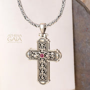 Byzantine Cross, Greek Jewelry