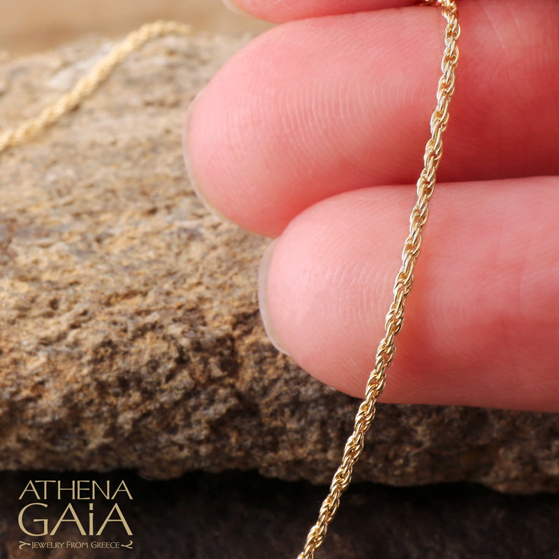Kordoni Chain - 14k Gold Chain