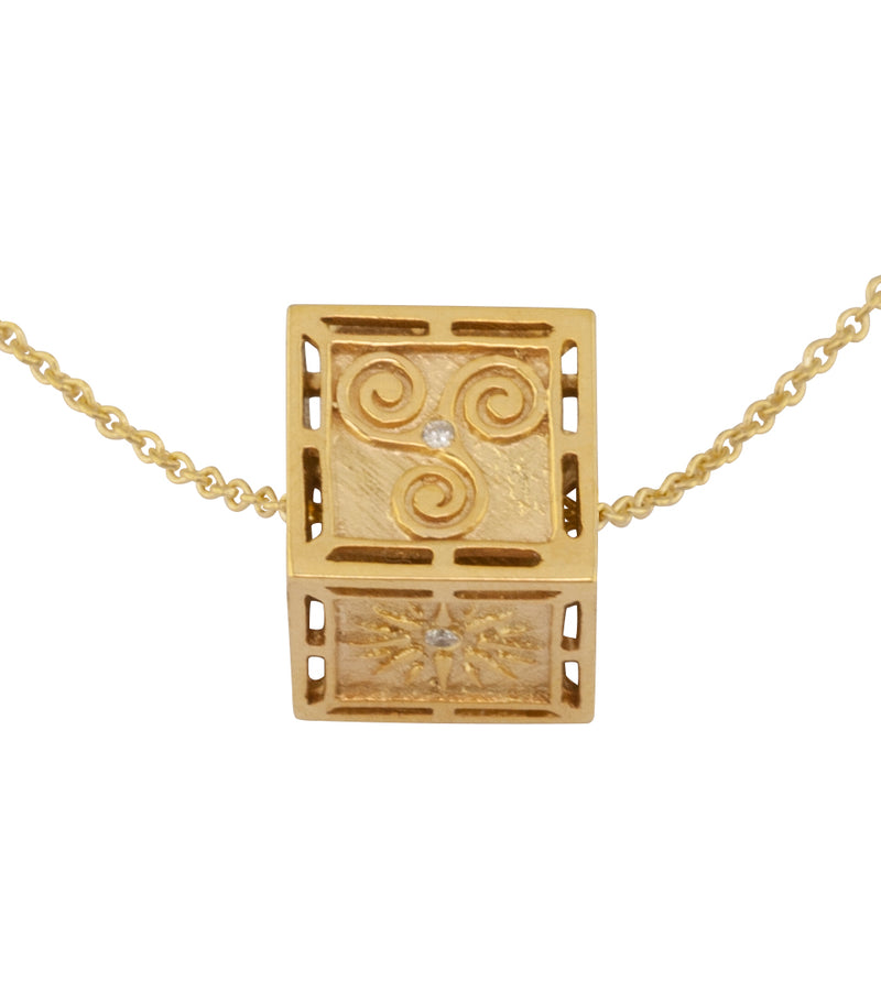 Mythical Phillip's Star Pendant Necklace - 18k Gold Necklace