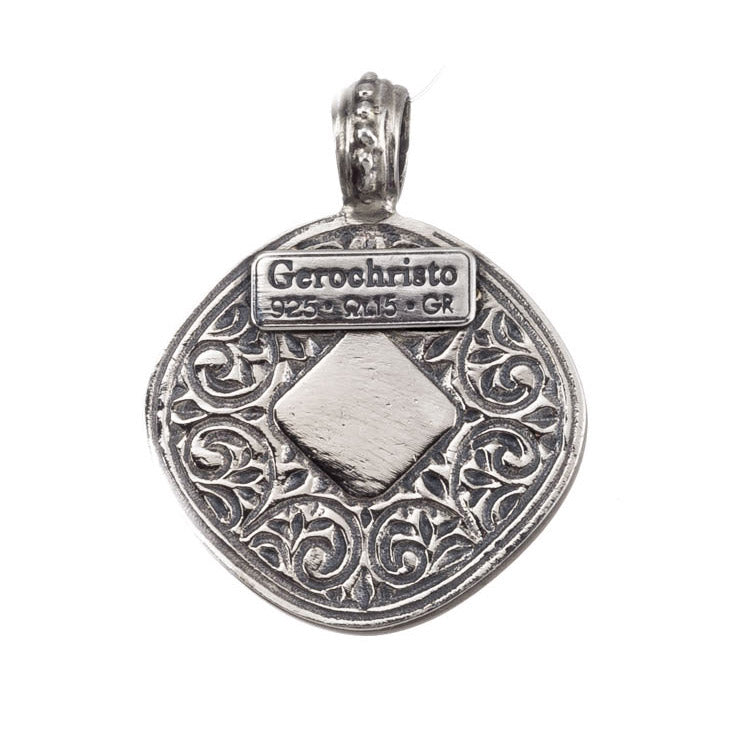 Imperial Byzantine Pendant - 18k Gold & Sterling Silver Pendant