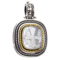 Mother of Pearl ICXC Pendant