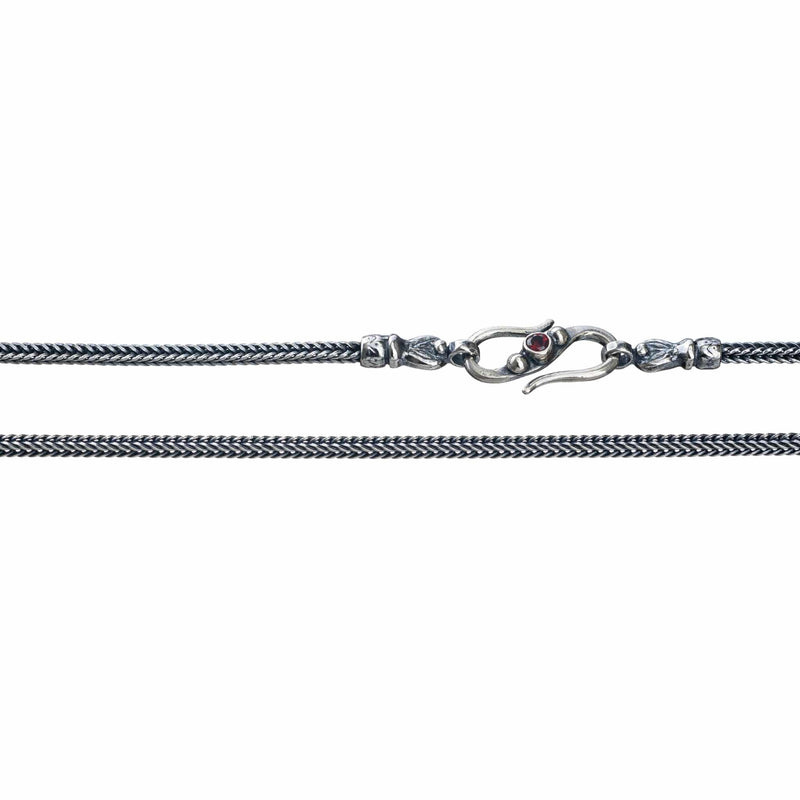 Classic Greek Sterling Silver Chain