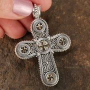 Byzantine Cross, Greek Jewelry