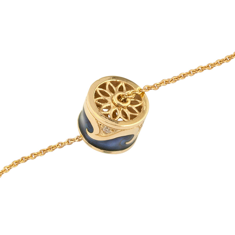 Eternal Rolling Argonaut Drum Bracelet - 18k Gold Bracelet