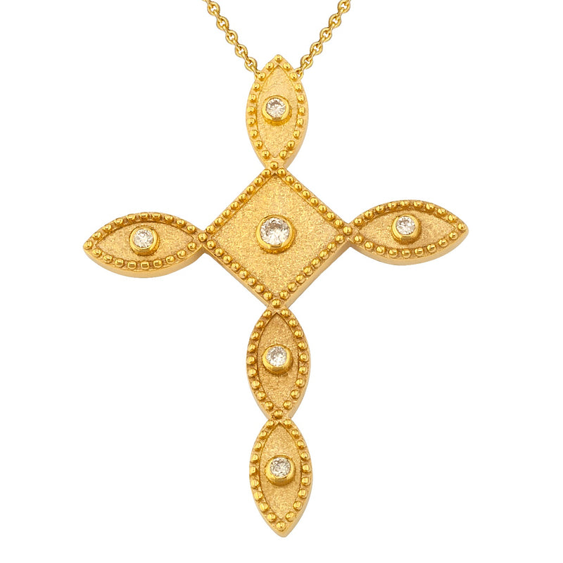 Byzantine Cross, Greek Jewelry