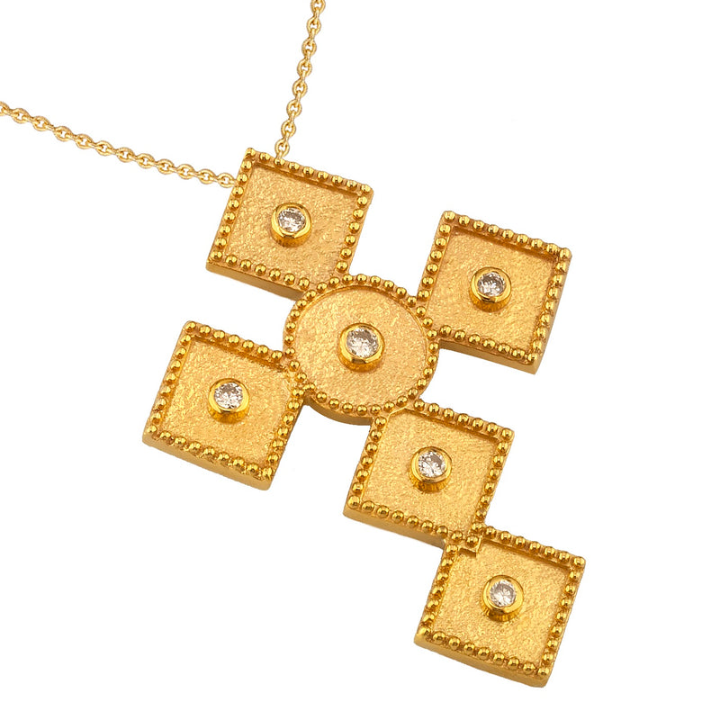 Byzantine Cross, Greek Jewelry