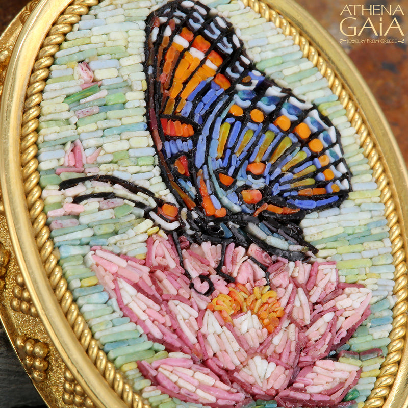 Artemis and Lily Pendant - 18k Gold Pendant