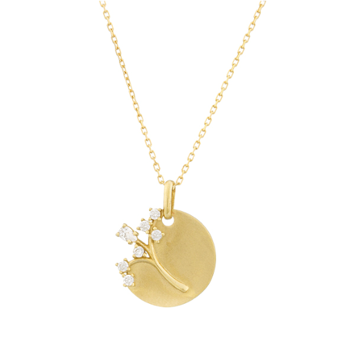 Tree of Life Emergence Necklace - 14k Gold Necklace