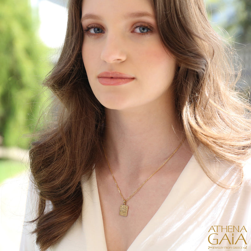 ICXC NIKA Konstantino and Eleni Konstantinata Cross - 14k Gold