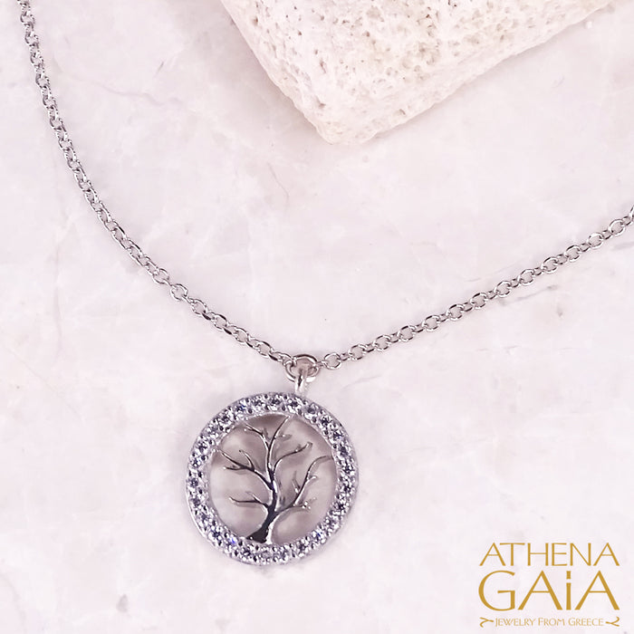 Tree of Life Open Necklace