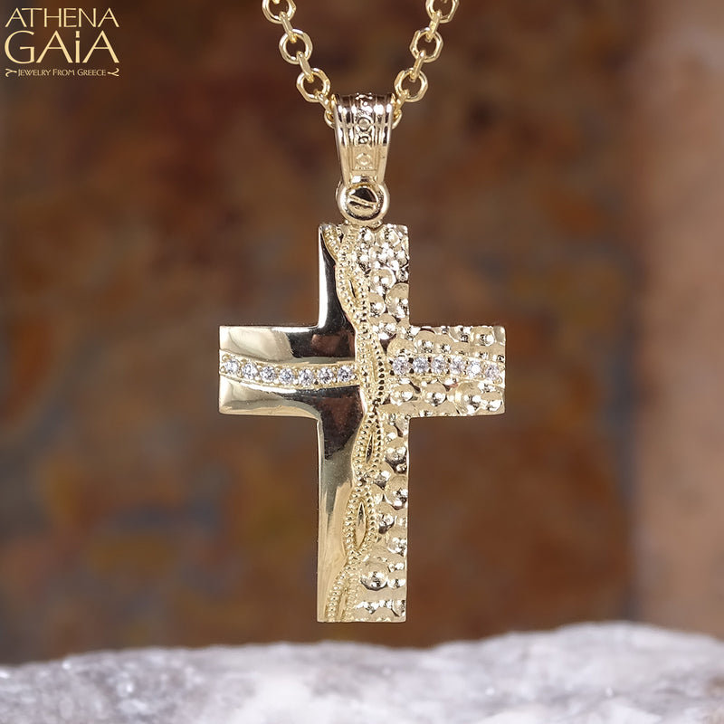 Byzantine Cross, Greek Jewelry