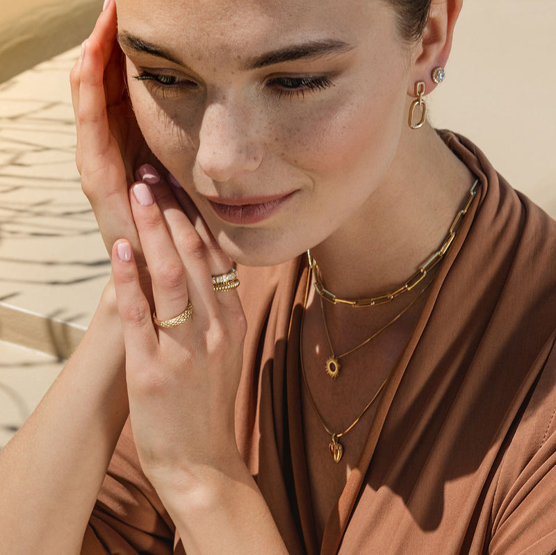 Minoan Ring - 14k Gold Ring - Cocktail Ring