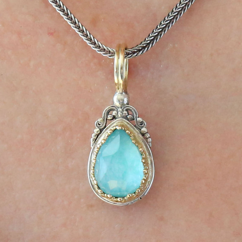 Pop Rocks Teardrop Pendant - 18k Gold Pendant