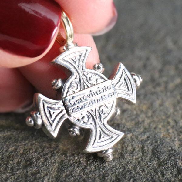 The Maltese Cross (Large) - 18k Gold & Sterling Silver - Cross Necklace