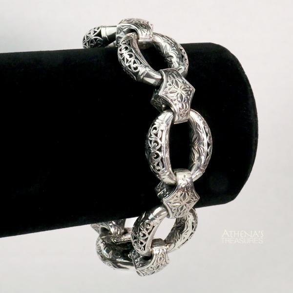 Zelda Silver Link Bracelet - Sterling Silver Bracelet