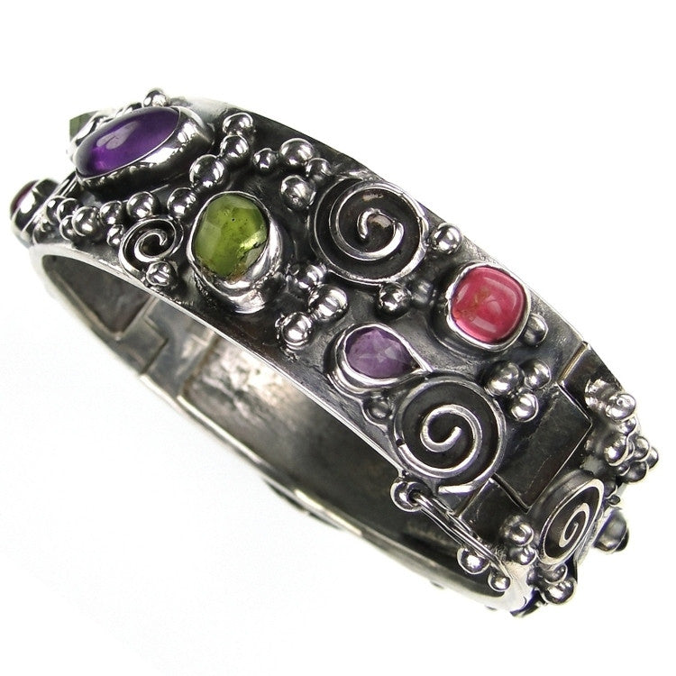 Evangelatos Spring Meadow Bangle Bracelet