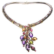 Evangelatos Weeping Bouquet Necklace