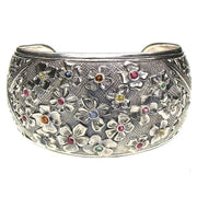 Evangelatos Flower Field Cuff Bracelet