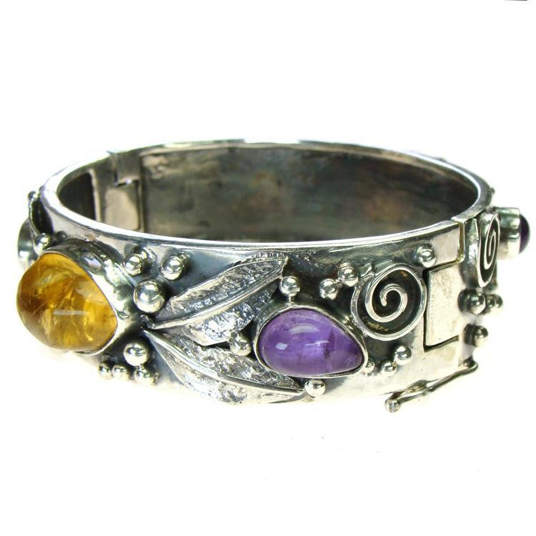 Evangelatos Spring Meadow Bangle Bracelet