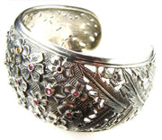 Evangelatos Flower Field Cuff Bracelet