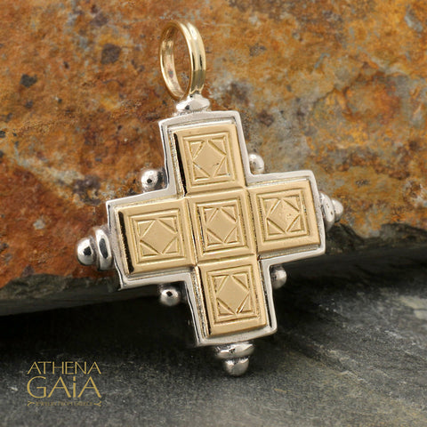 Byzantine Cross, Greek Jewelry