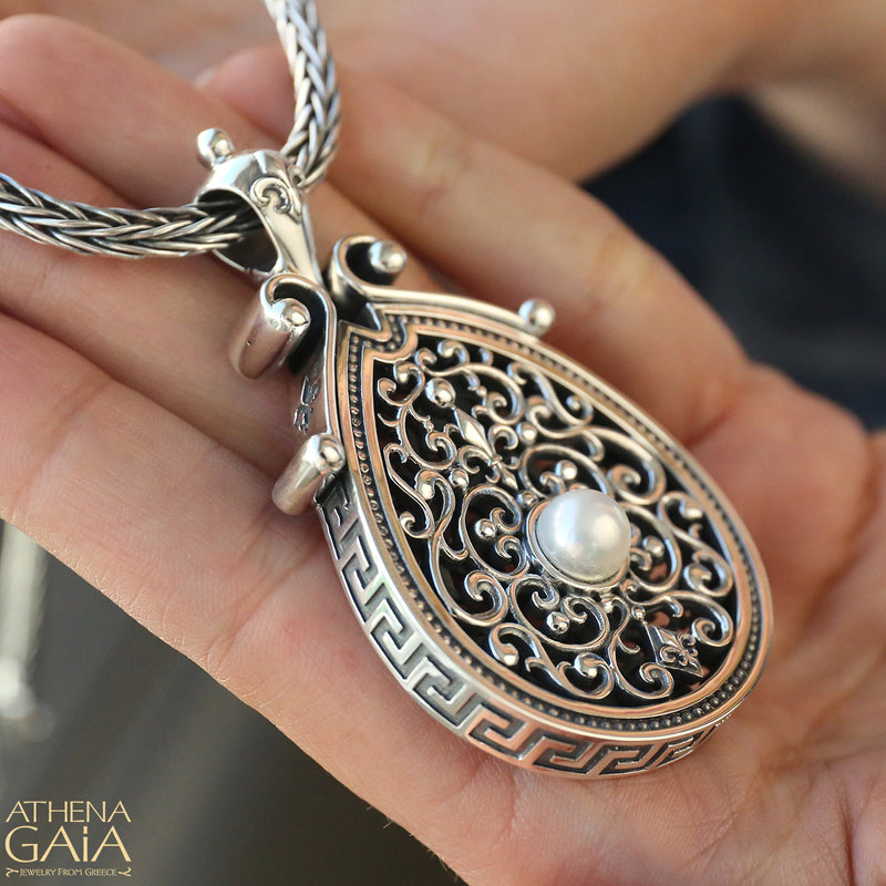 The Fleur De Lis Synergy Pendant - Sterling Silver Pendant