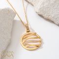 Four Seasons Summer Pendant (Small) - 18k Gold Pendant