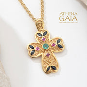 Byzantine Cross, Greek Jewelry