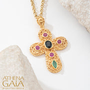 Byzantine Cross, Greek Jewelry