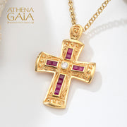 Byzantine Cross, Greek Jewelry