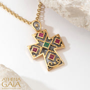 Byzantine Cross, Greek Jewelry