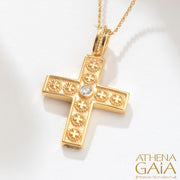 Byzantine Cross, Greek Jewelry